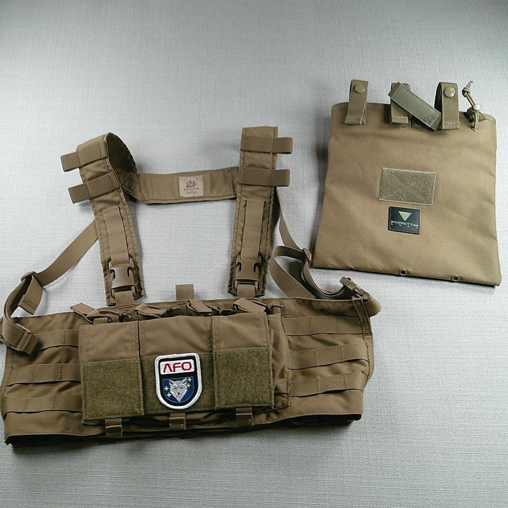 Mayflower Velocity Systems Chest Rig OS & Coyote Brown UW Gen IV Tactical